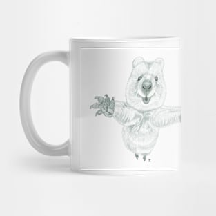 Quokka jumping for joy Mug